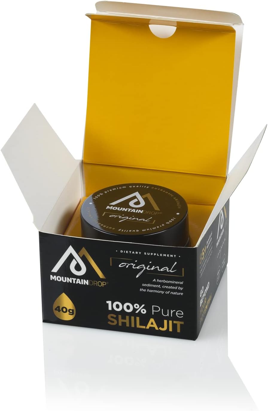 MountainDrop 40gr Pure Natural Shilajit Resin