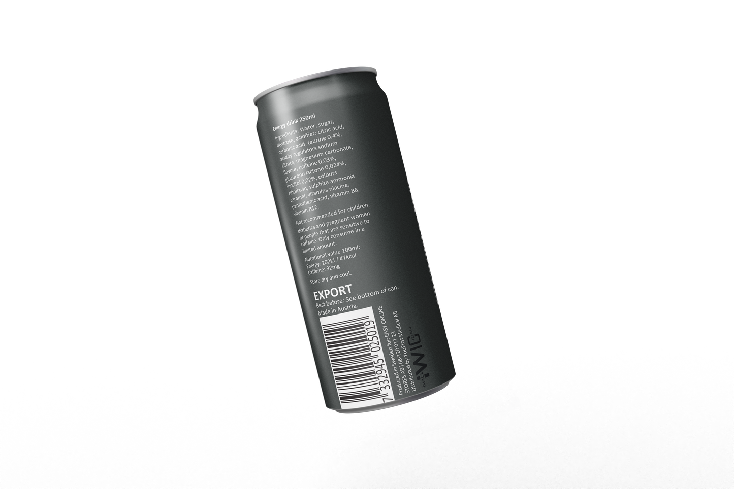 IWIC Energy Drink – Orange - 250ml