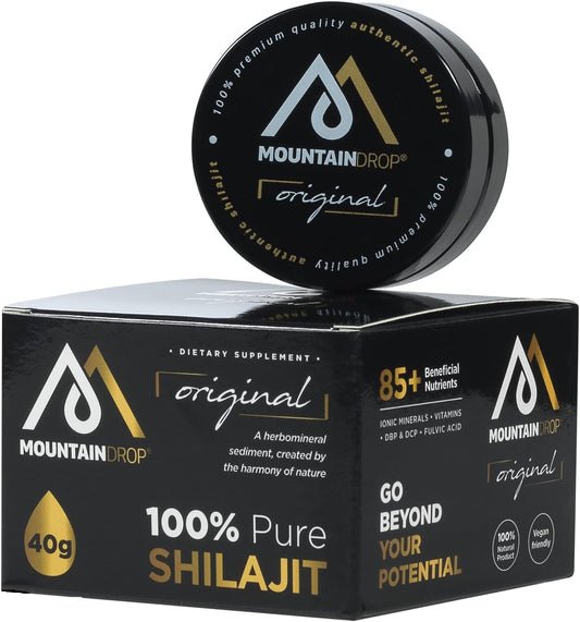 MountainDrop 40gr Pure Natural Shilajit Resin